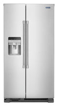 Maytag Mss25c4mg 36" Wide 24.5 Cu. Ft. Side By Side Refrigerator - Stainless Steel