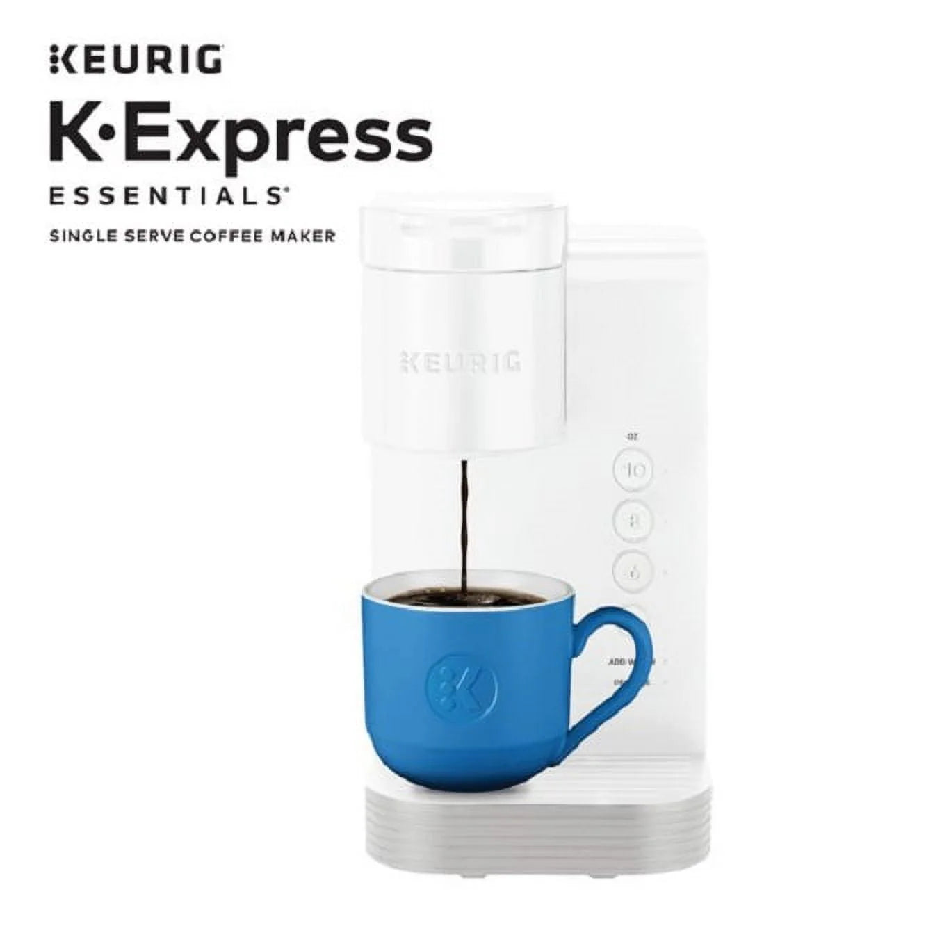 Keurig K-Express Essentials Single Serve K-Cup Pod Coffee Maker, Black L838940