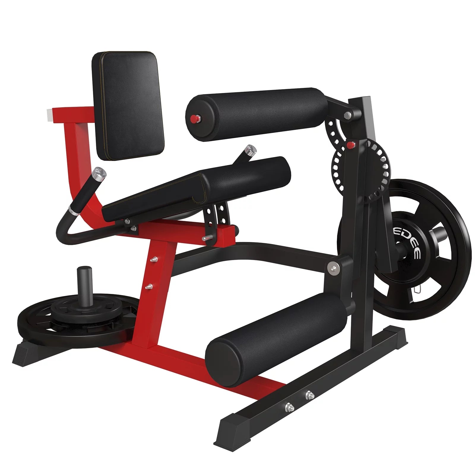 syedee Leg Extension and Curl Machine, Adjustable Home Gym Bench M31268