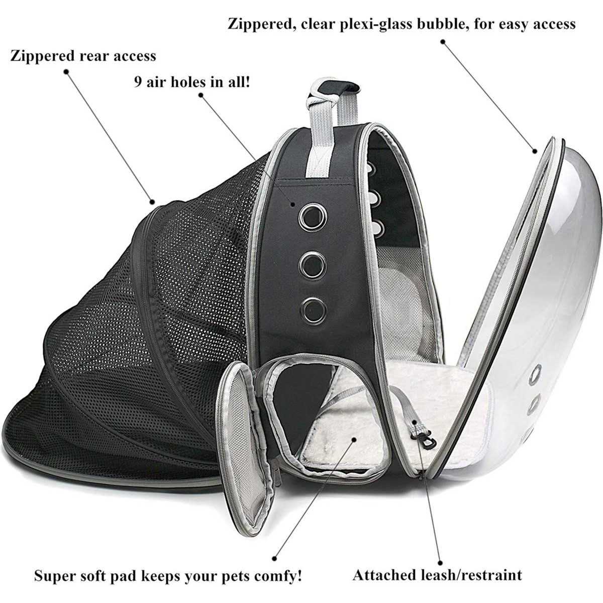 Pet Fit for Life Dog & Cat Carrier Backpack P744450