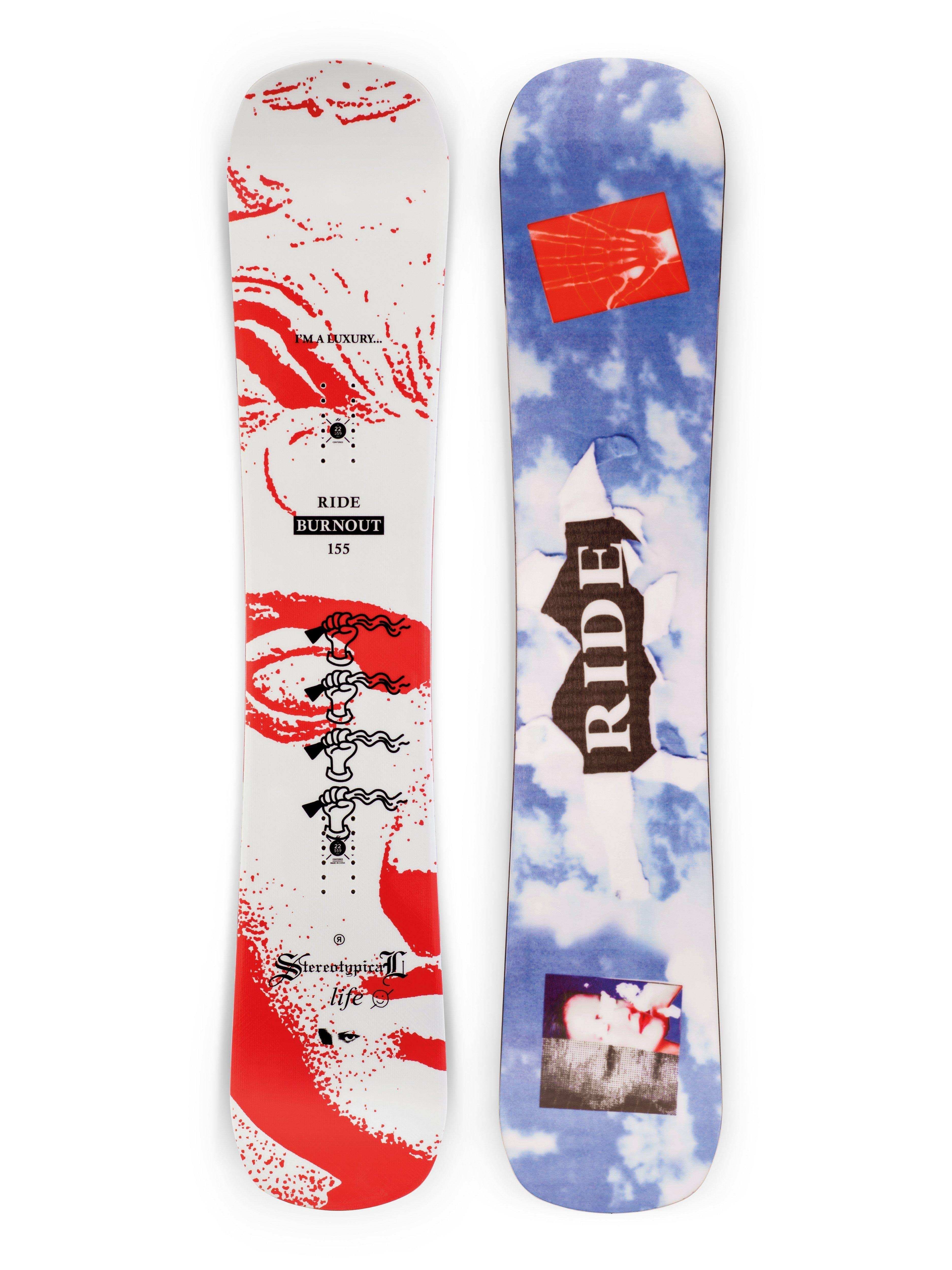 Ride Burnout Wide Snowboard