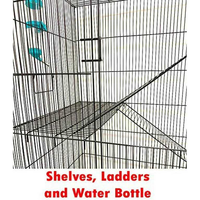 Mcage 55 Extra Large Rolling Stand Cage for Ferrets, Chinchilla & Small Critters K561