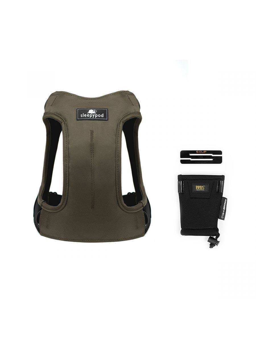 Sleepypod Clickit Terrain Crash-Tested Dog Car Harness, Large Olive R91719