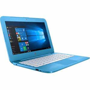 HP Stream 11-y010nr 11.6" Laptop, Celeron N3060, 4GB RAM, 32GB SSD, Aqua Blue V366760