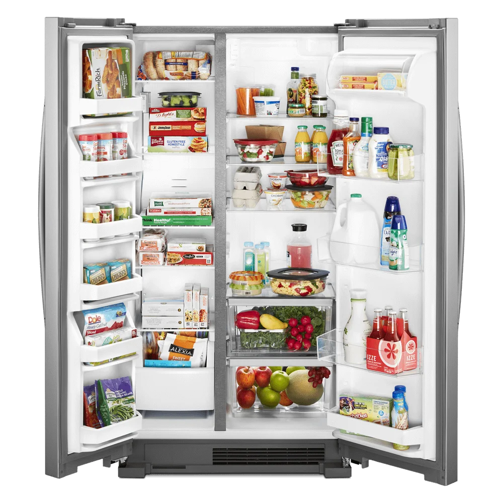 Whirlpool WRS315SNH 36" Side by Side Refrigerator, Stainless Steel L115