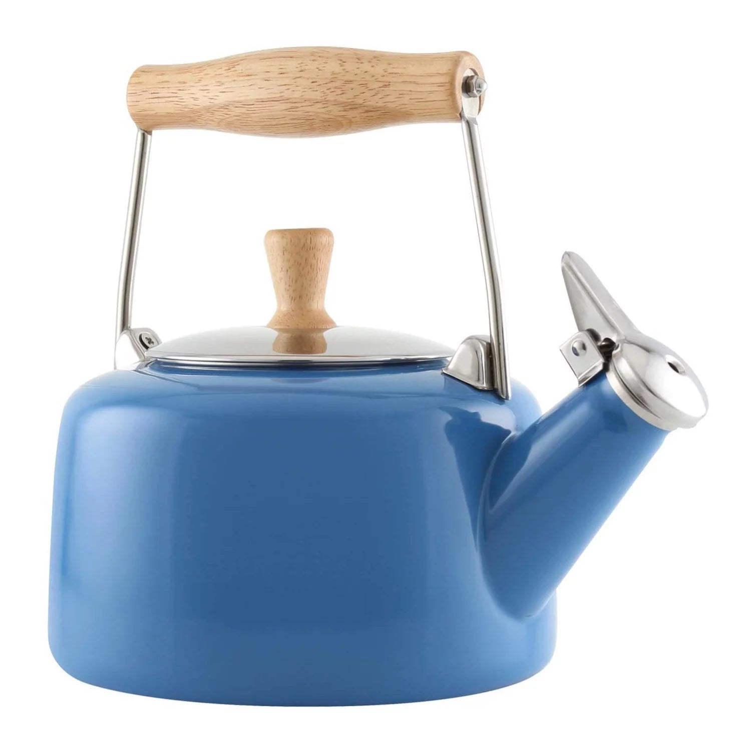 Chantal 1.4-Quart Enamel-on-Steel Sven Tea Kettle (Blue Cove) H8921