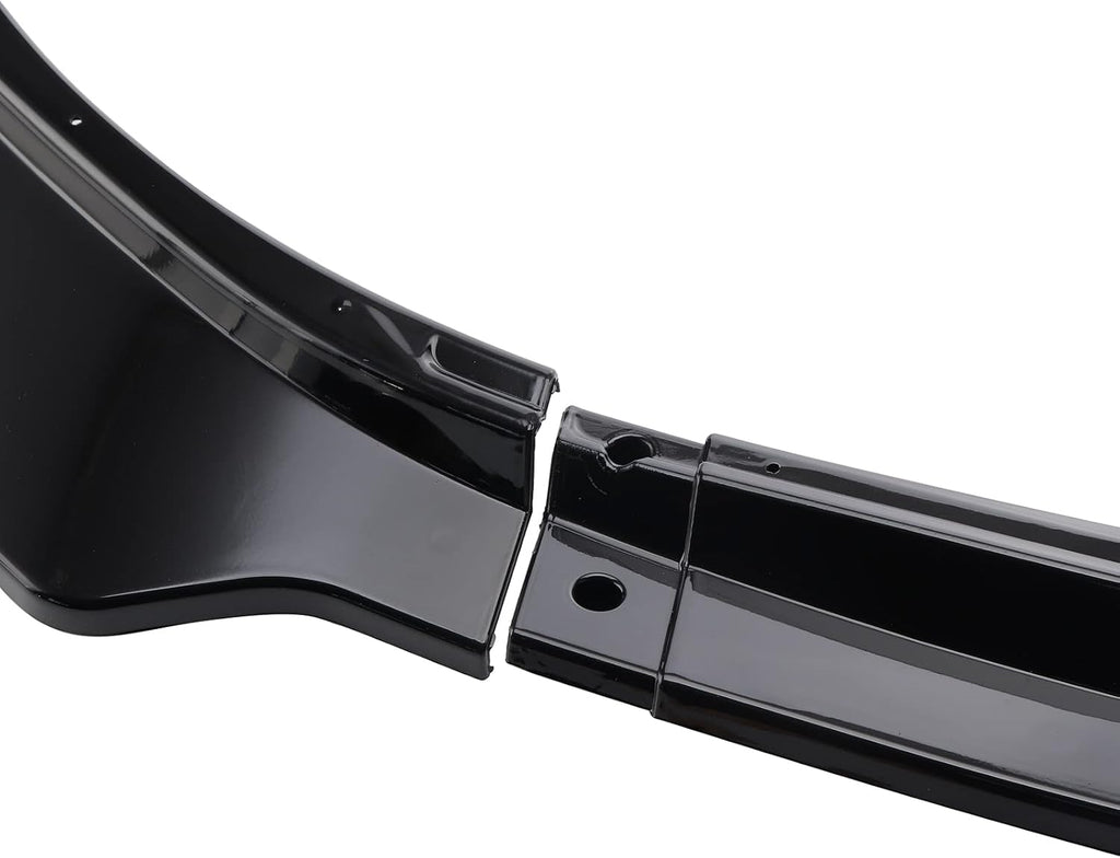 MotorFansClub 3Pcs Front Bumper Lip for Camry SE XSE 2021+, ABS Glossy Black Y39974