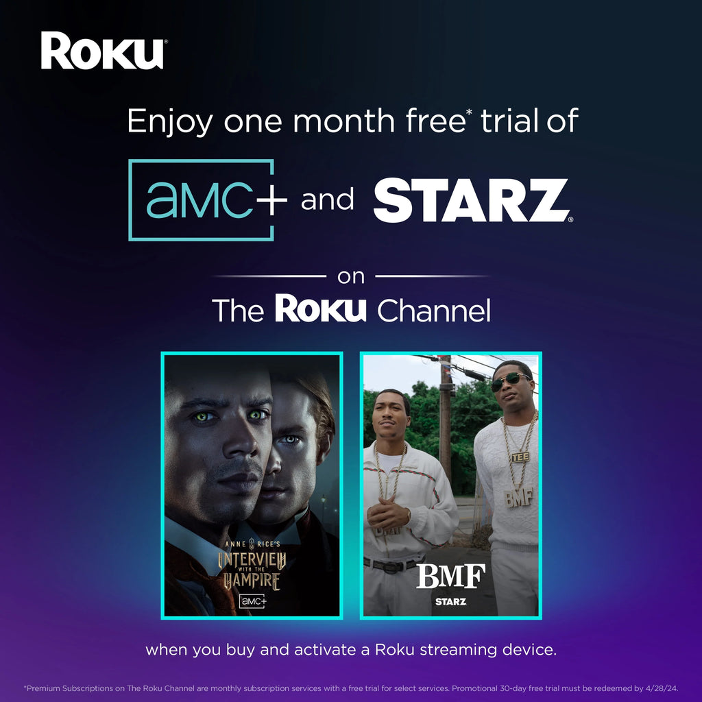 Roku Streaming Stick 4K with Voice Remote and Long-Range Wi-Fi X7075