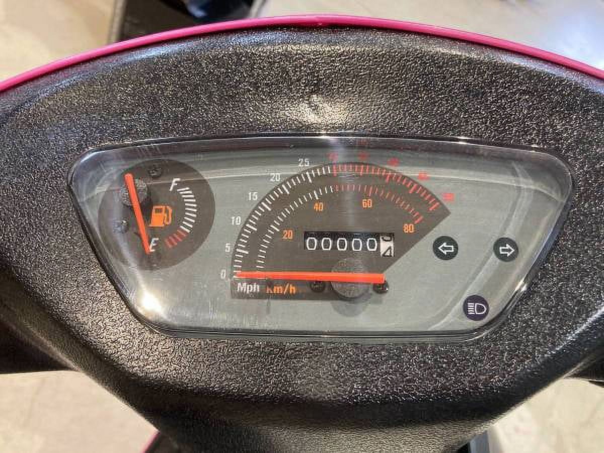 HHH 49cc Gas Automatic Scooter Moped MP50-02 with Trunk Sporty Pink C526989