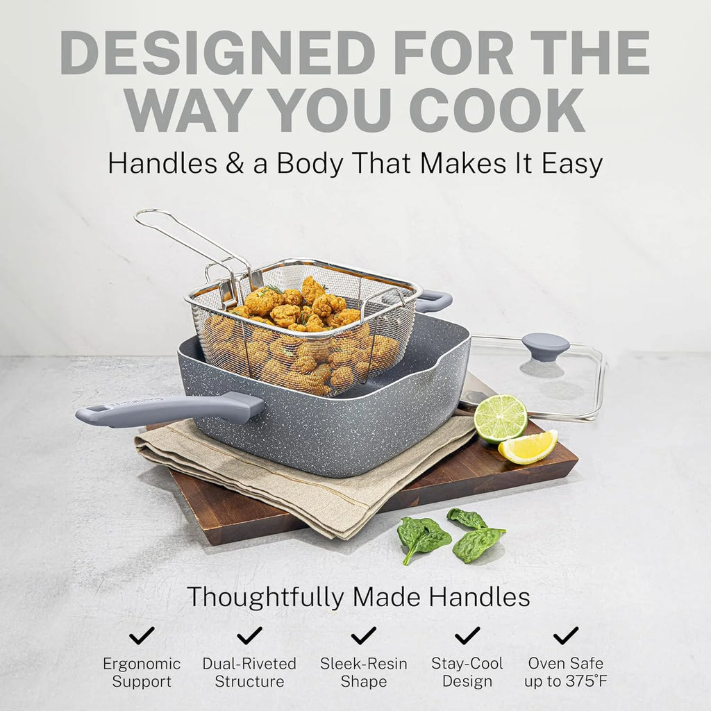 Granitestone 20 Pc Non Stick Pots and Pans Set Q65423