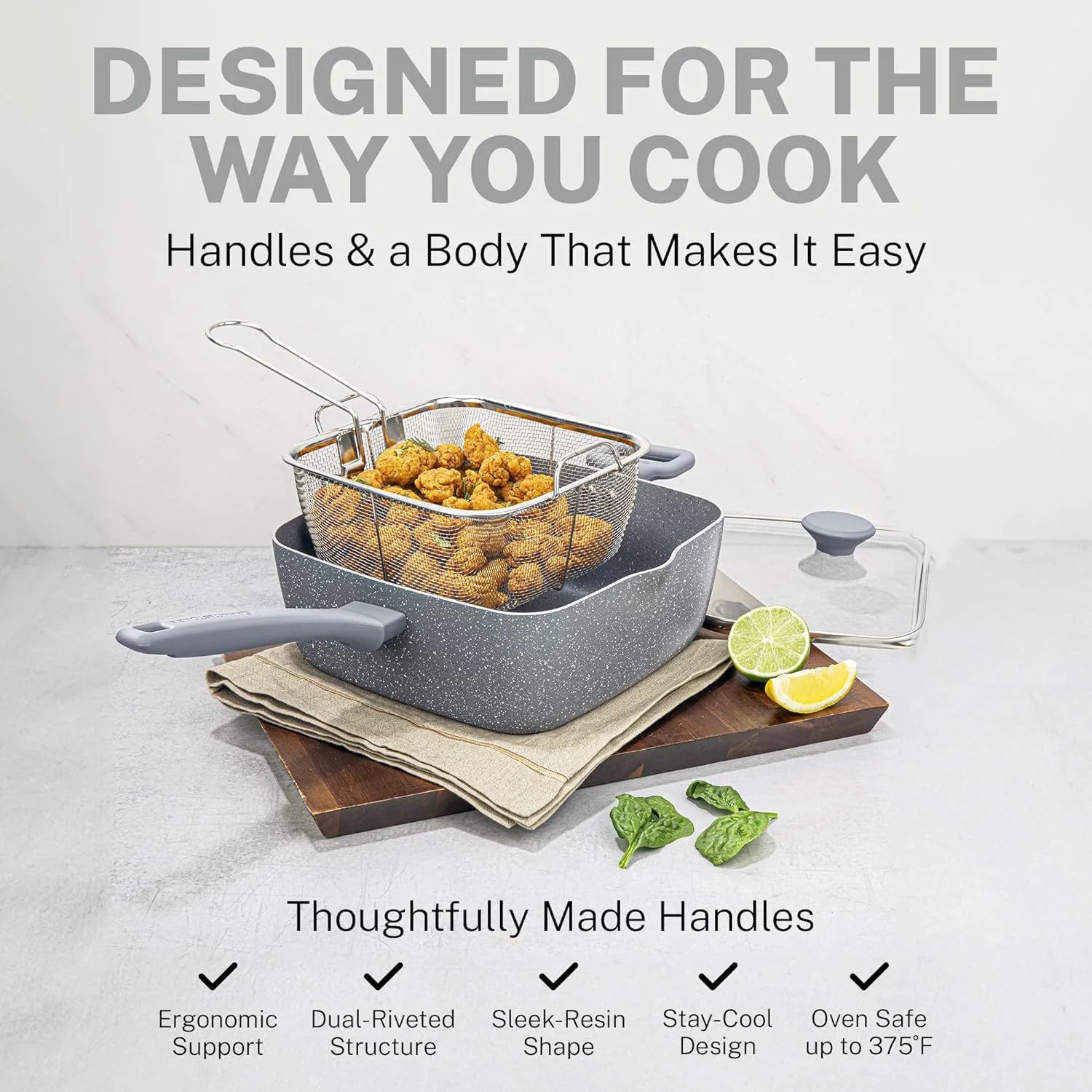Granitestone 20 Pc Non Stick Pots and Pans Set Q65423