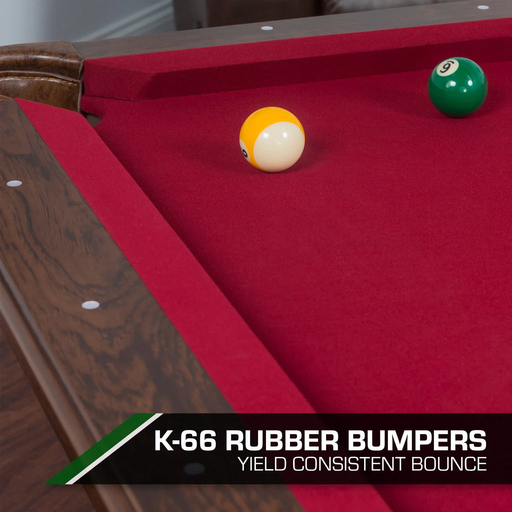 Classic Sports Brighton 87 Billiard Pool Table, Tan G11980