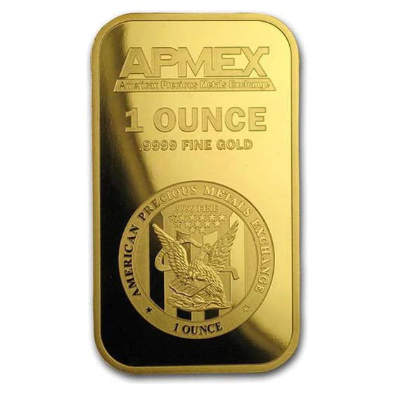 1 oz Gold Bar - APMEX (TEP) R305707