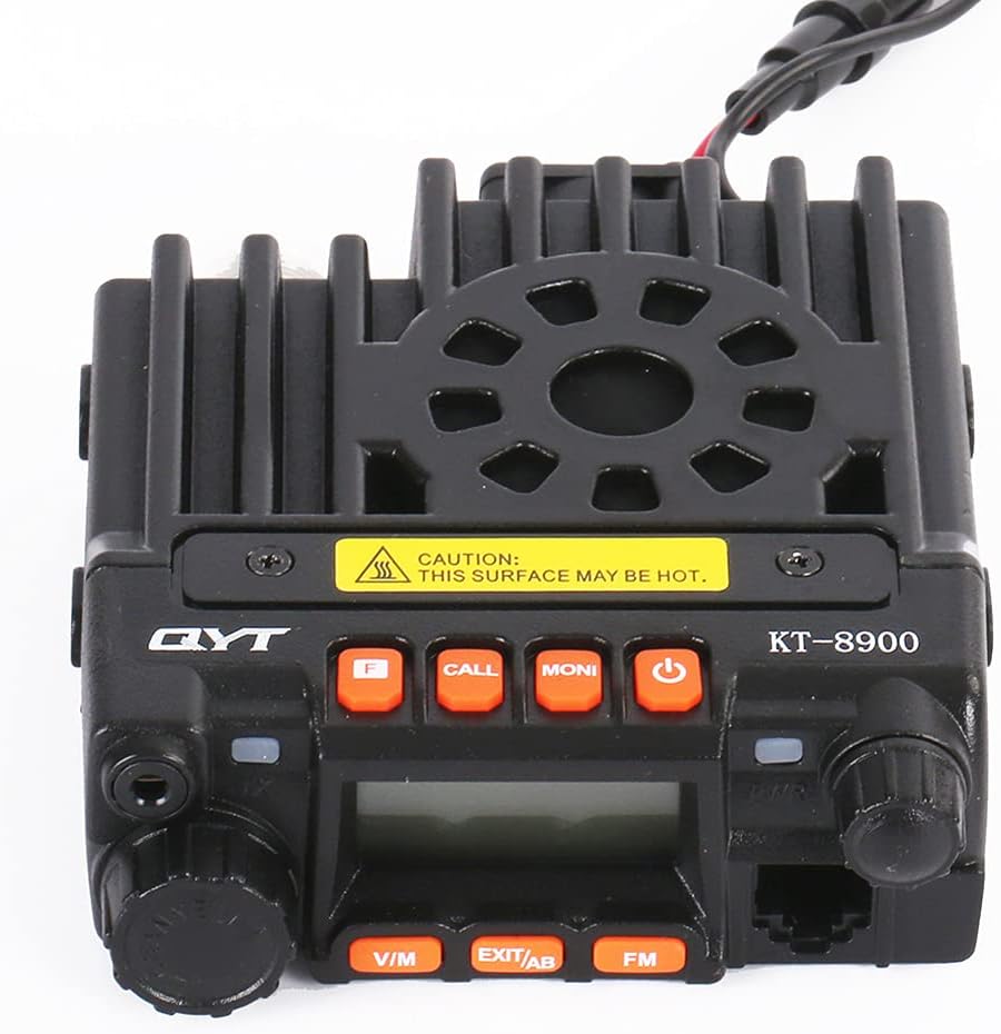 QYT KT-8900 Dual Band 25W Mini Mobile Ham Radio Transceiver Y5572