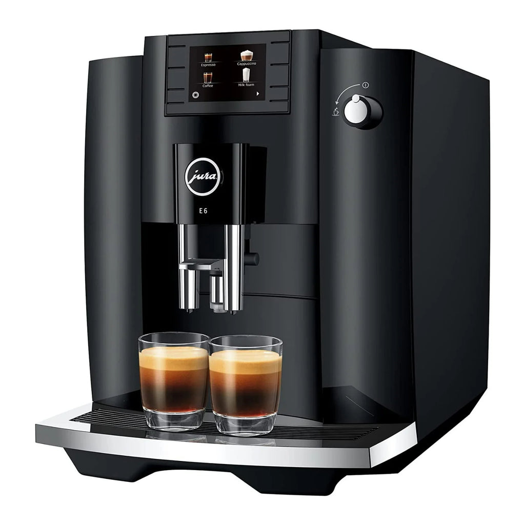 Jura 15559 E6 Automatic Espresso Machine, Piano White T131