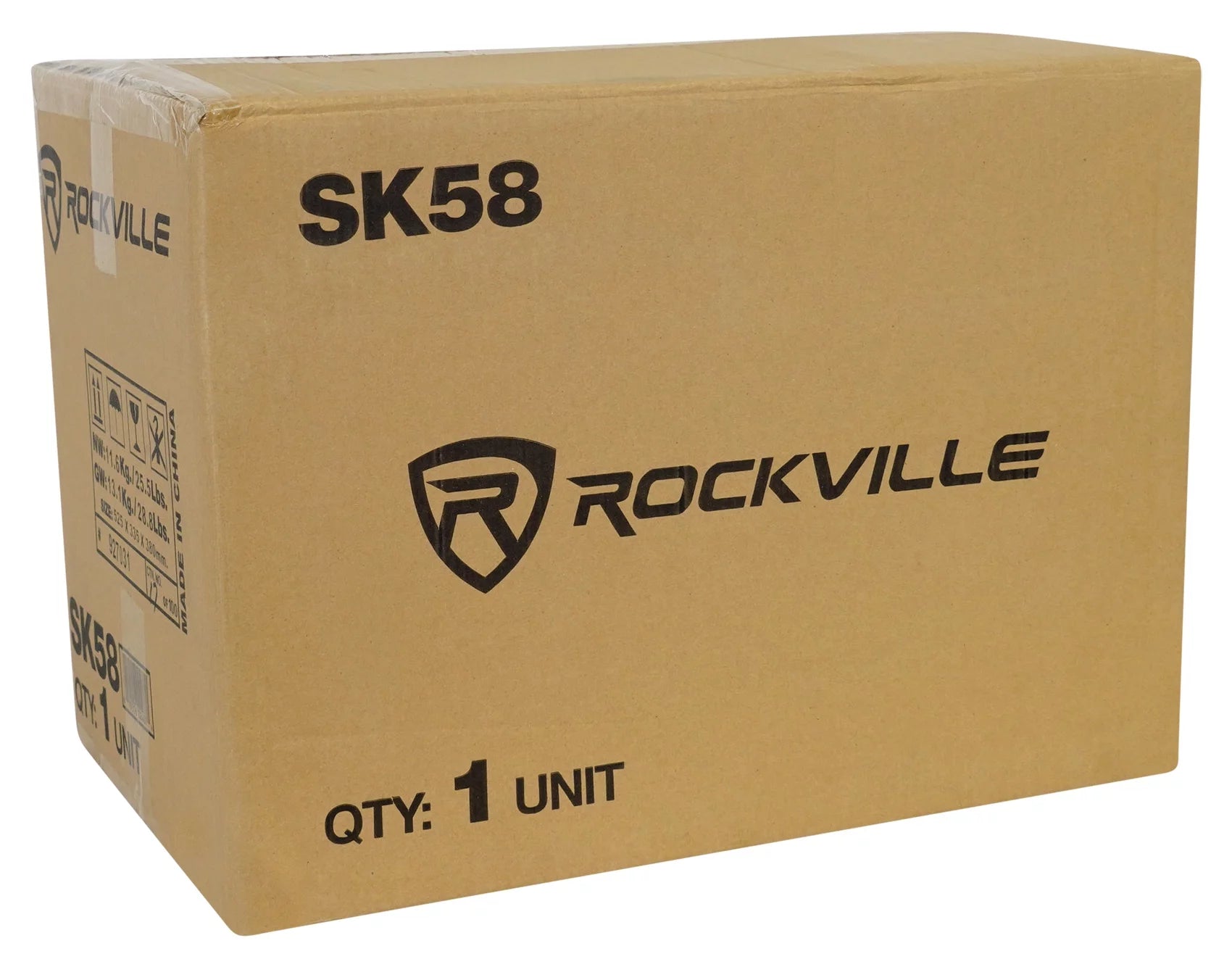 Rockville SK58 8" 800W Loaded K5 Car Subwoofer Enclosure with DB10 Amplifier T209047