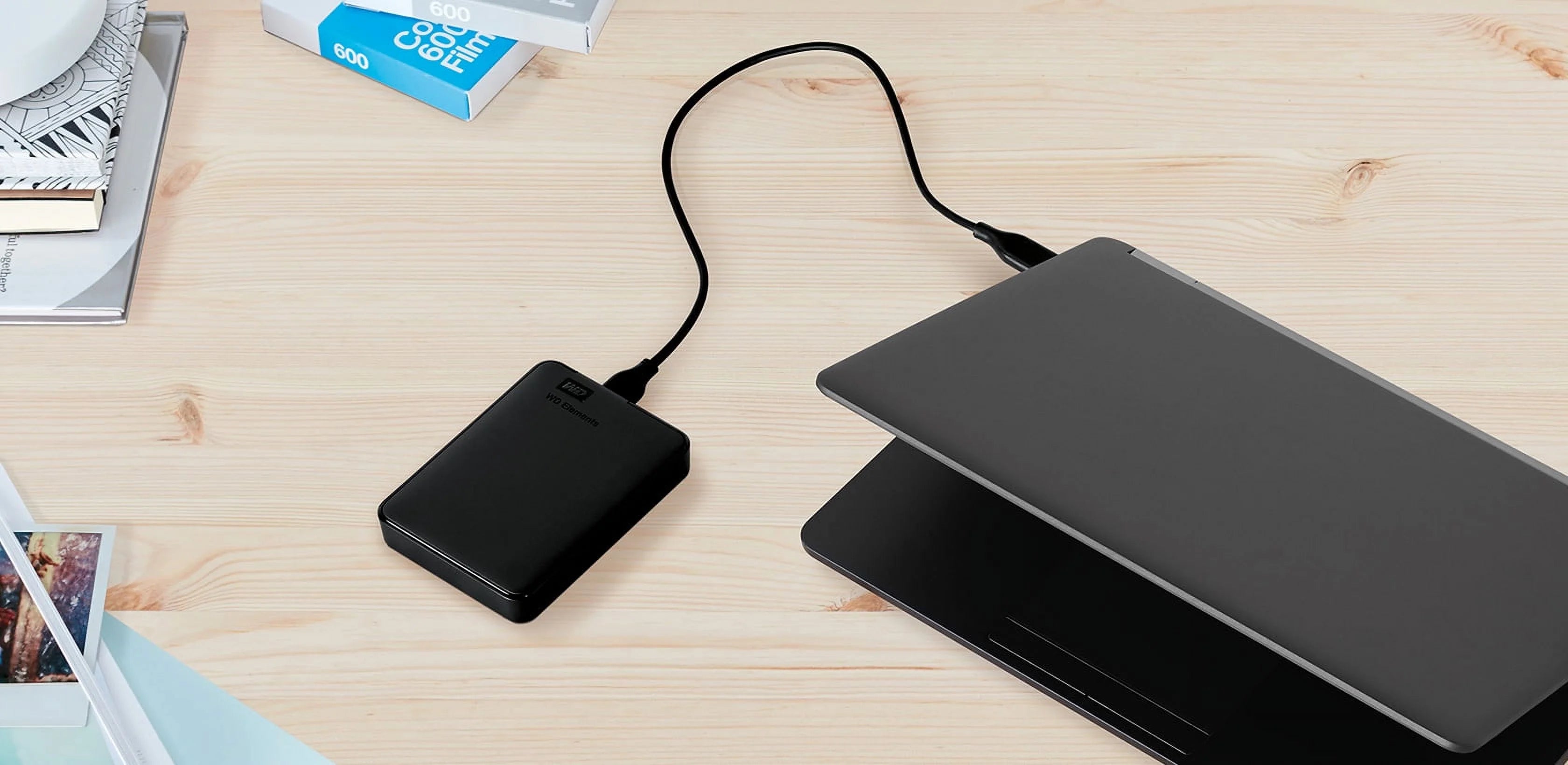 WD 5TB Elements Portable External Hard Drive B1607