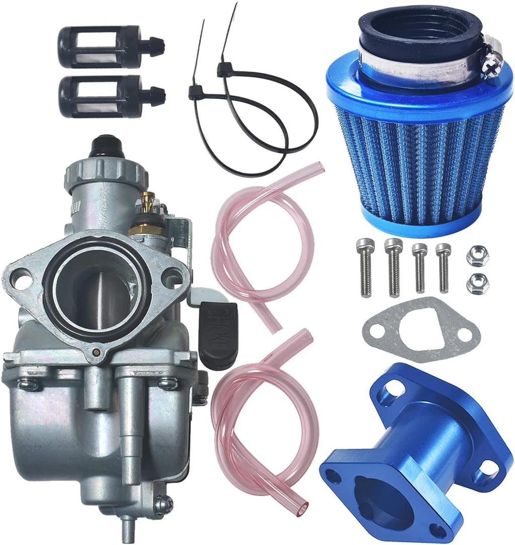 VM22 26mm Carburetor for Predator 212cc GX200 Engine with Intake Manifold Air Filter, 2 Pack E295
