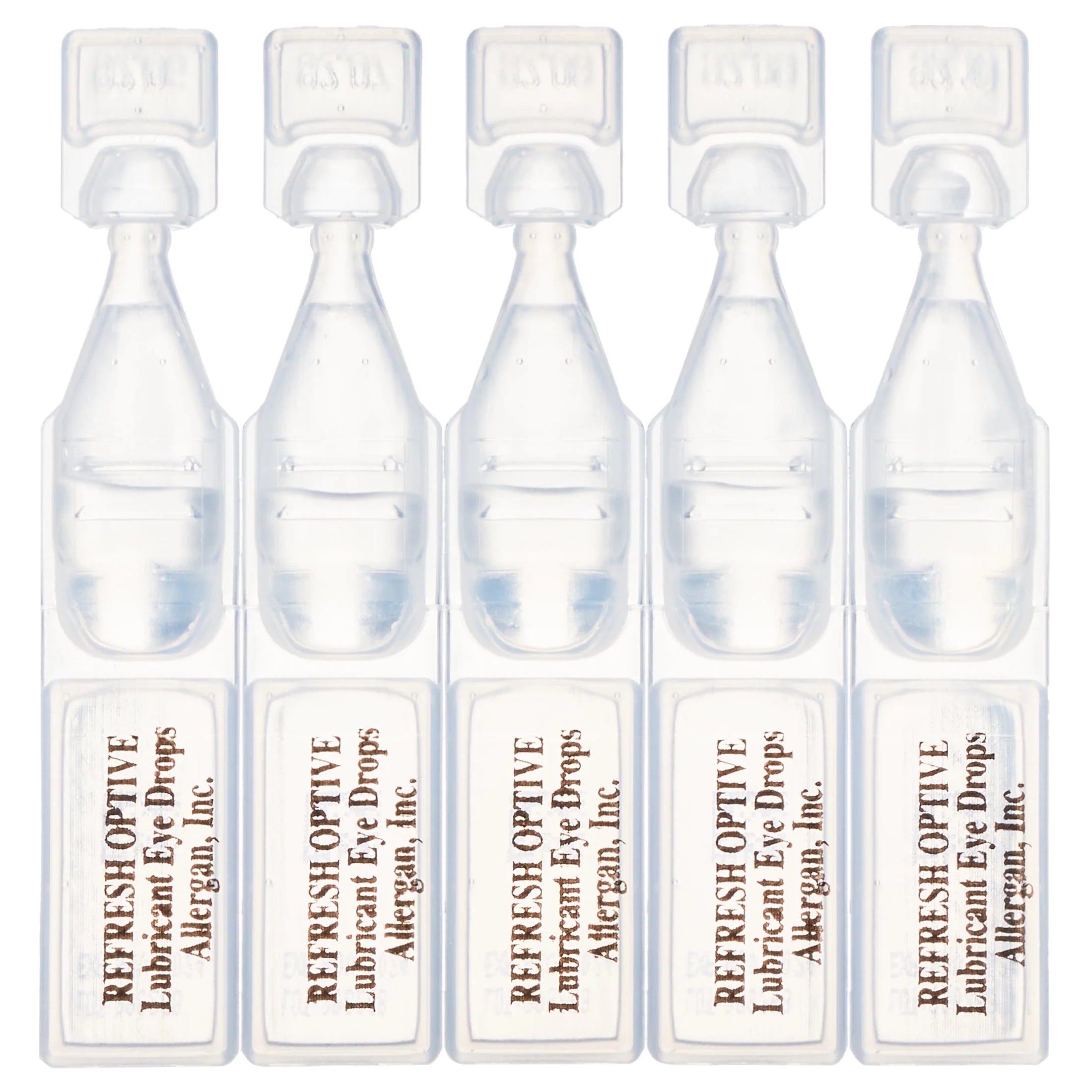 Refresh Optive Lubricant Eye Drops Preservative-Free, 0.4 ml, 60 Count Q788