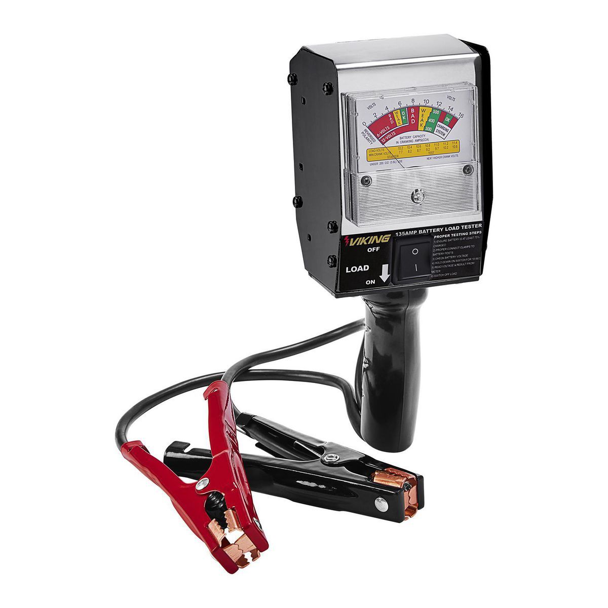 VIKING 135 Amp 6/12V Battery and System Load Tester W792161