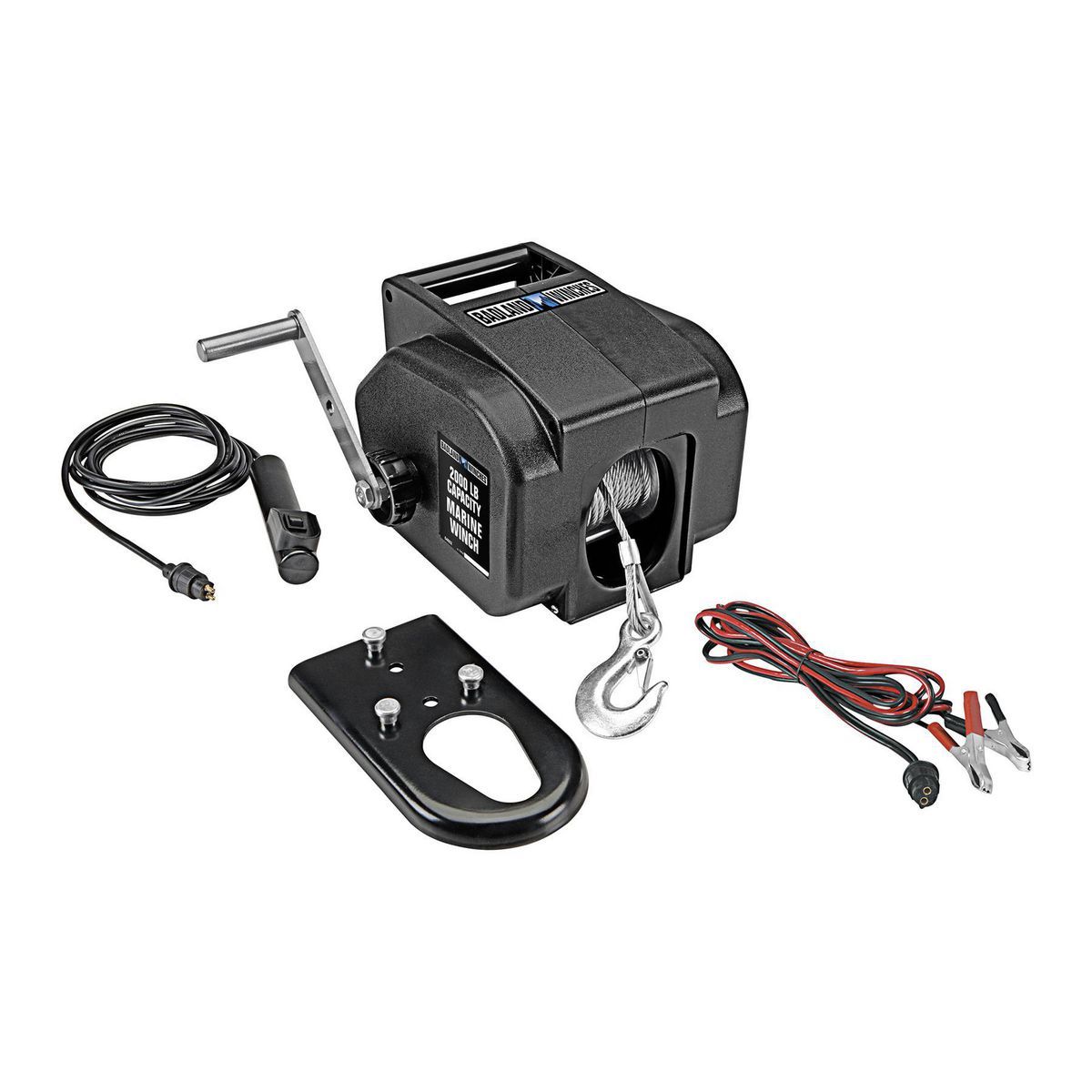 BADLAND 2000 lb. Marine Electric Winch D23137