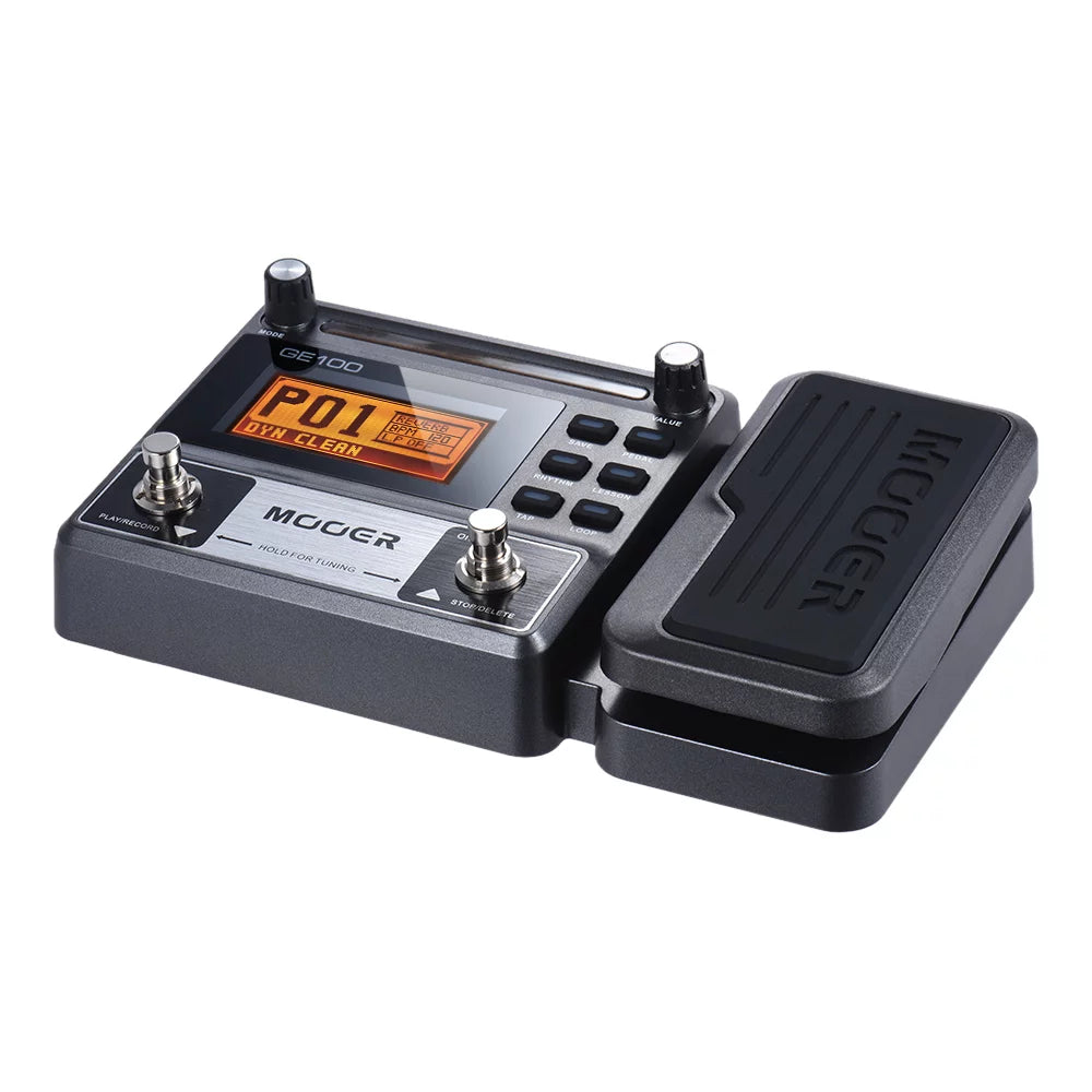 MOOER GE100 Guitar Multi-effects Processor Pedal with Loop Recording I683