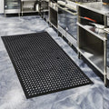 Ktaxon Rubber Floor Mat with Holes, 60" x 36" Anti-Fatigue Non-Slip Door Mat Drainage Mat for Industrial Domestic Kitchen Restaurant Bar Bathroom Garage, Indoor/Outdoor Cushion
