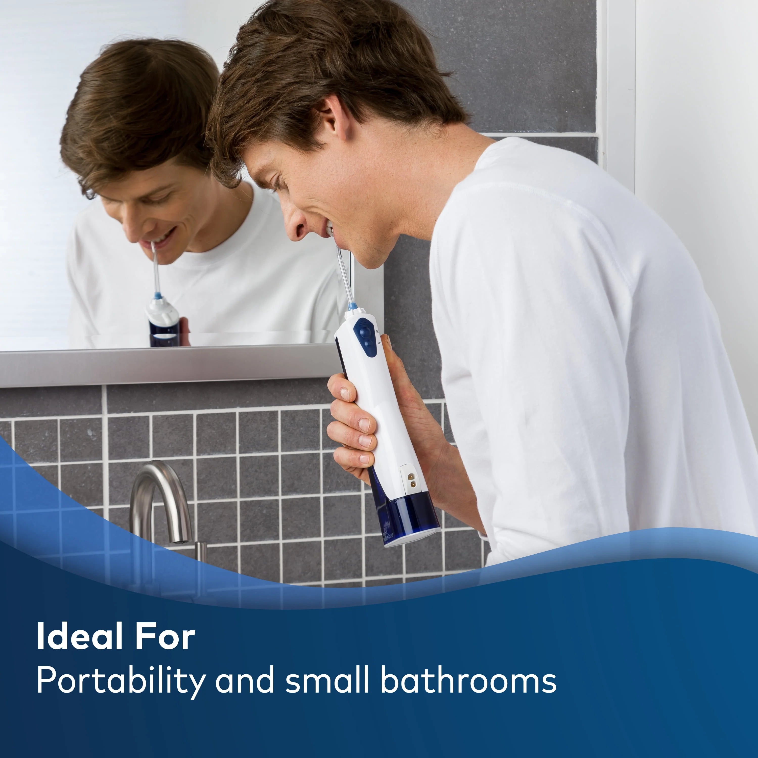 Waterpik Cordless Portable Rechargeable Water Flosser WP-360 S345834