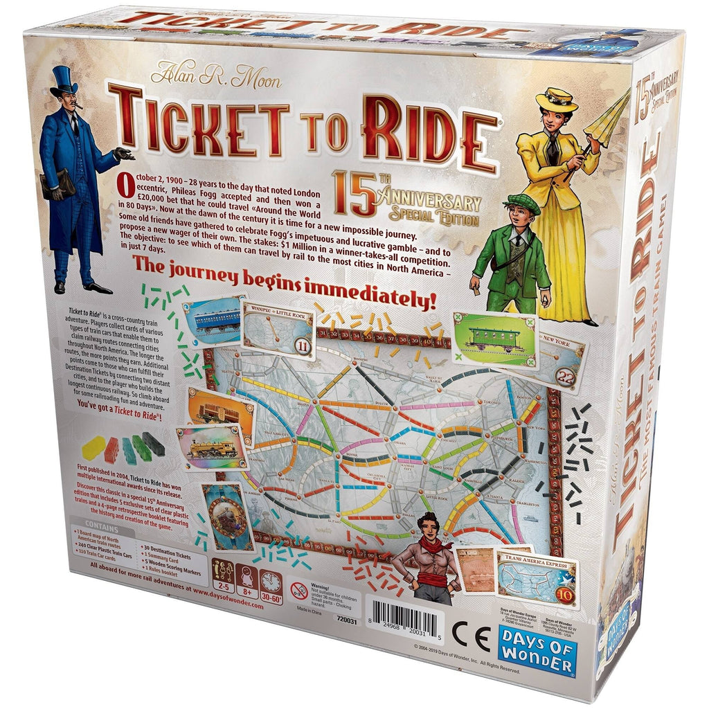 Ticket to Ride 15th Anniversary Edition V9767