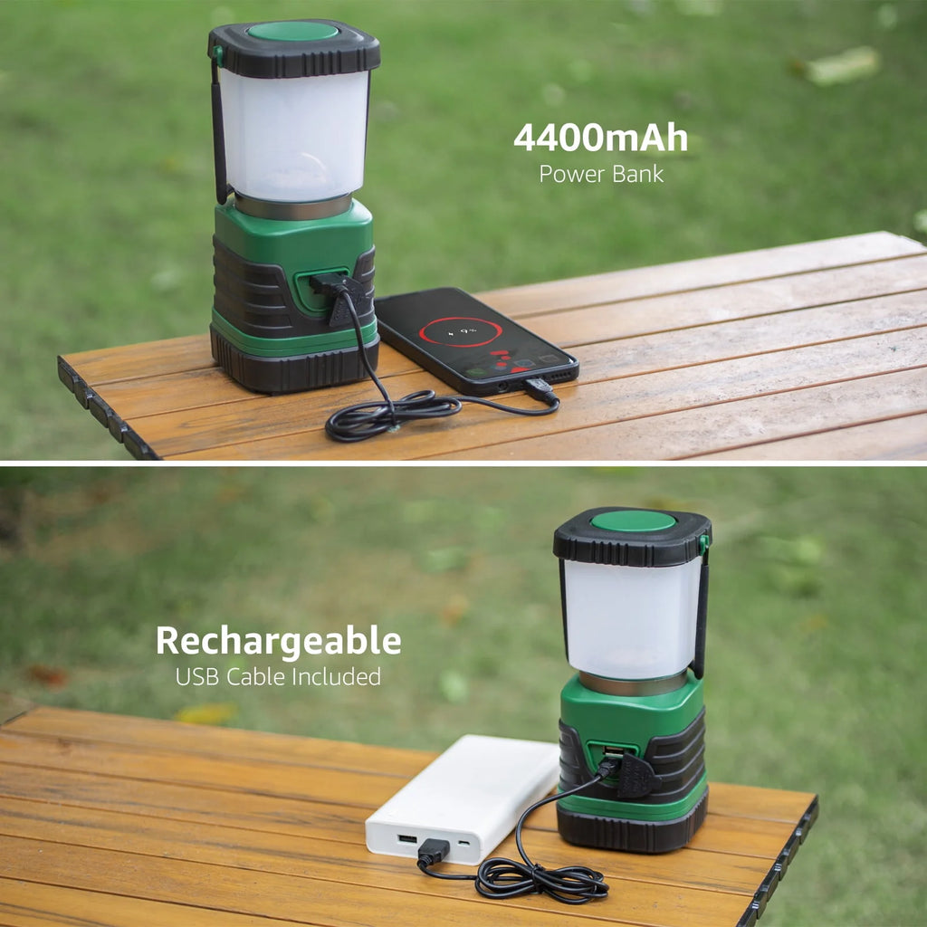 Lepro LED Camping Lantern Rechargeable 1000LM for Emergency Power Outage L80024