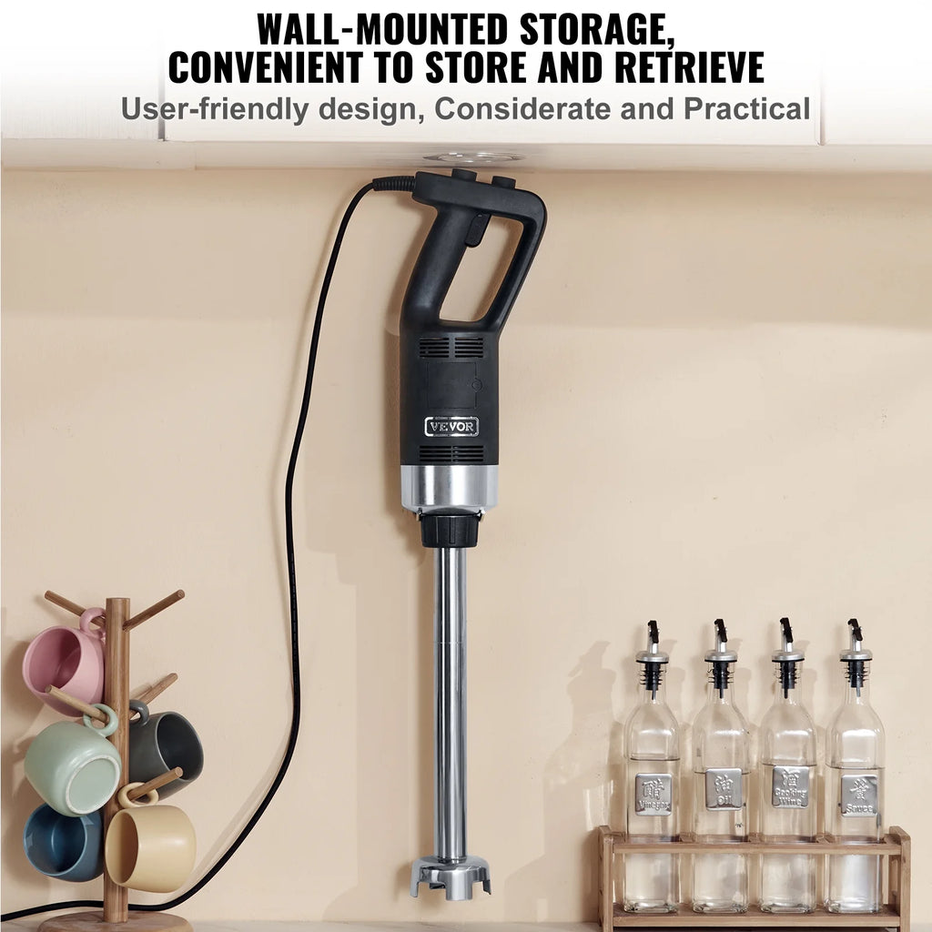 VEVOR Commercial Immersion Blender 750W Variable Speed Hand Mixer K68629