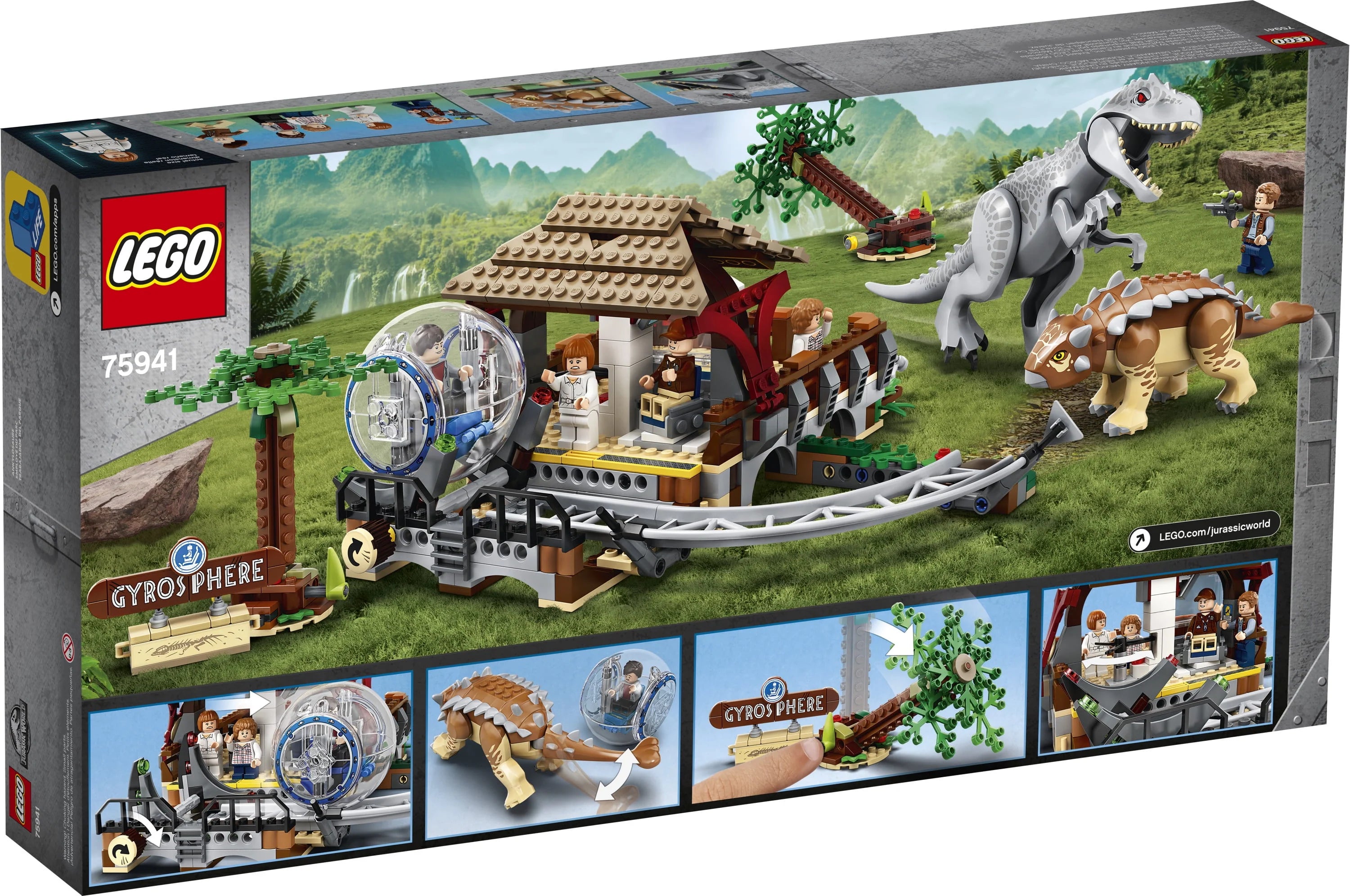 LEGO Jurassic World Indominus rex vs. Ankylosaurus Building Kit E3190