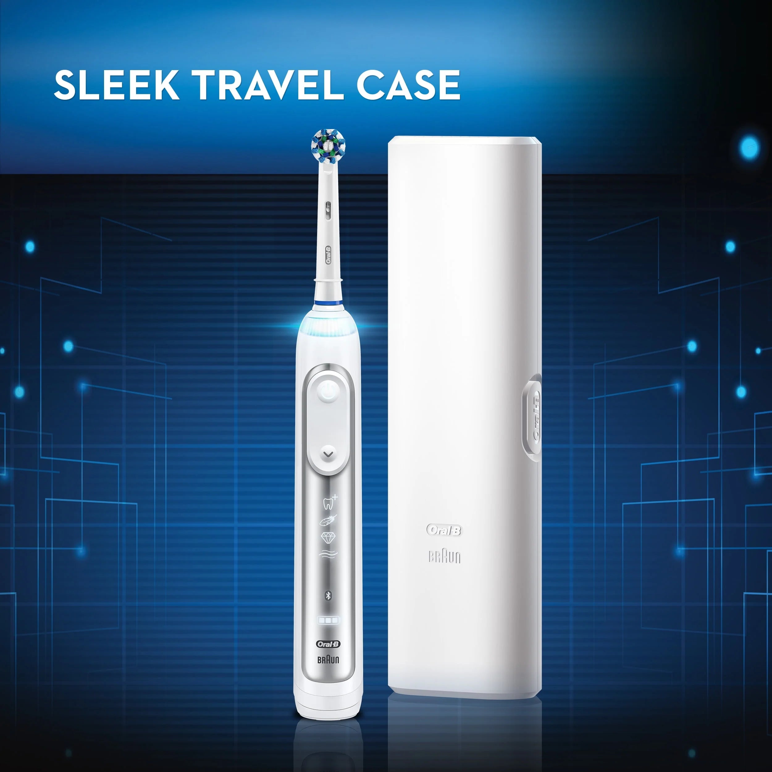 Oral-B Genius 6000 Rechargeable Electric Toothbrush, Rose Gold V276