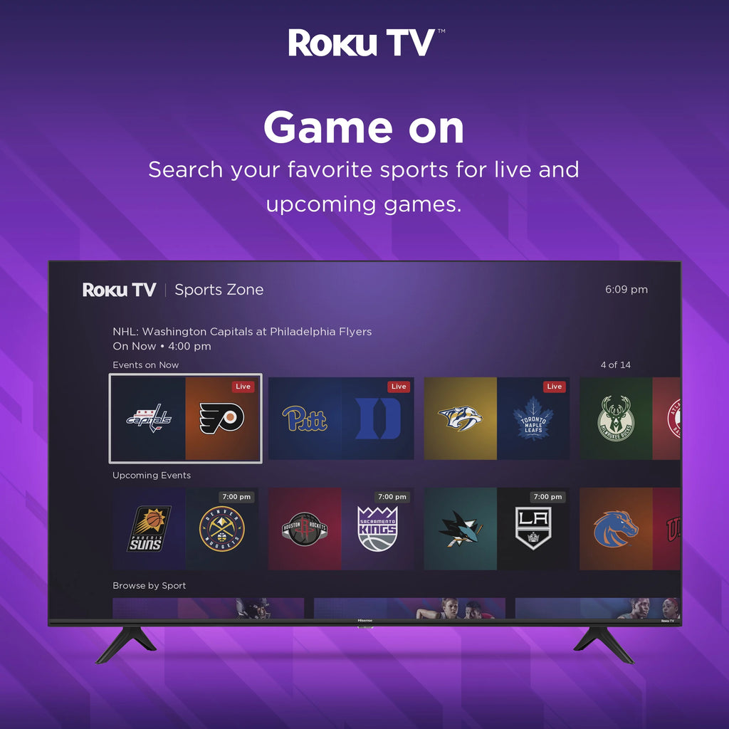 Hisense 58" 4K UHD Roku Smart TV R6 Series Z5706