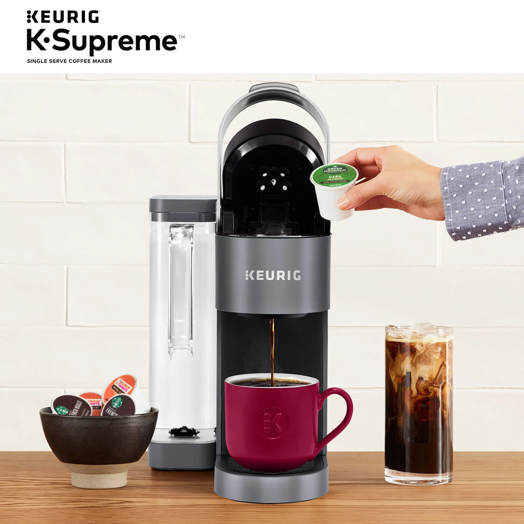 Keurig K-Supreme Single-Serve K-Cup Pod Coffee Maker, Black M388