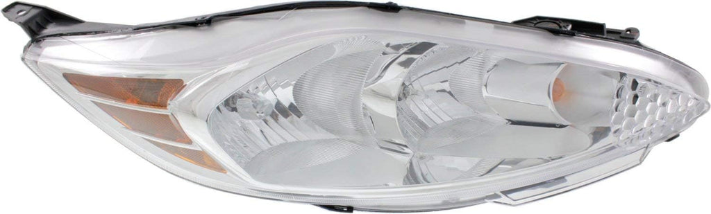 Evan-Fischer Headlight Set of 2 for 2011-2013 Ford Fiesta Clear Lens Halogen K314481