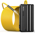 DEPSTECH WiFi Borescope, 5.0MP HD Wireless Endoscope, Semi-Rigid, 16 inch Focal Distance, Snake Inspection Camera with 2200mAh Battery for iOS & Android Smart Phone Tablets-33ft Pack of 2
