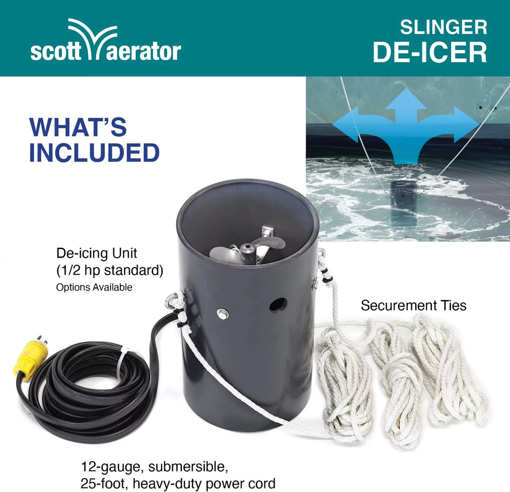Scott Aerator SAC11001 115V De-Icer for Lakes & Ponds V3248