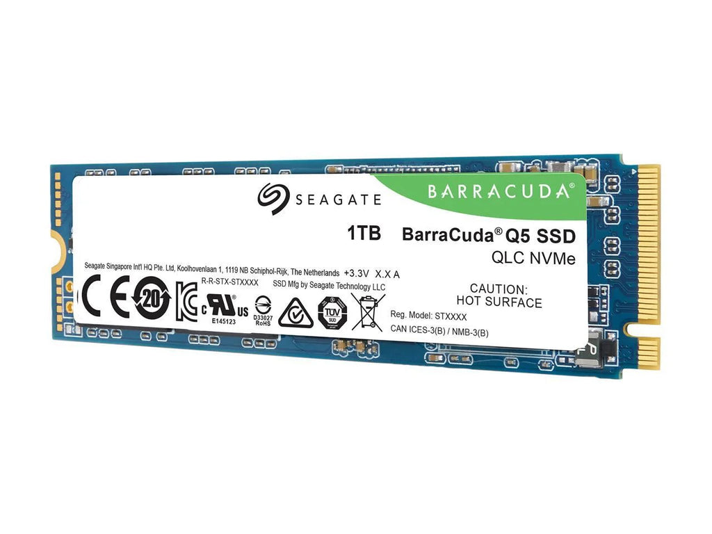 Seagate BarraCuda Q5 M.2 2280 1TB PCIe Gen3 x4 NVMe Internal Solid State Drive E932