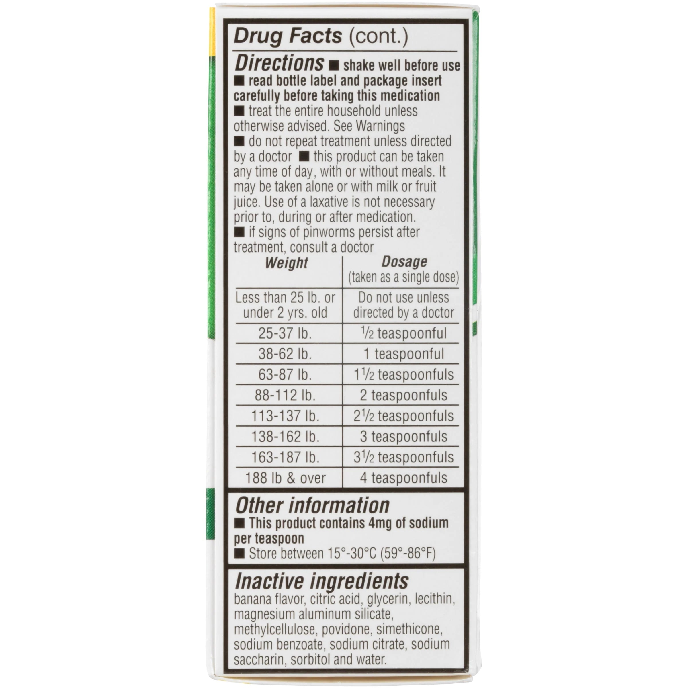 Reese's Pinworm Medicine, 1 fl oz W8365
