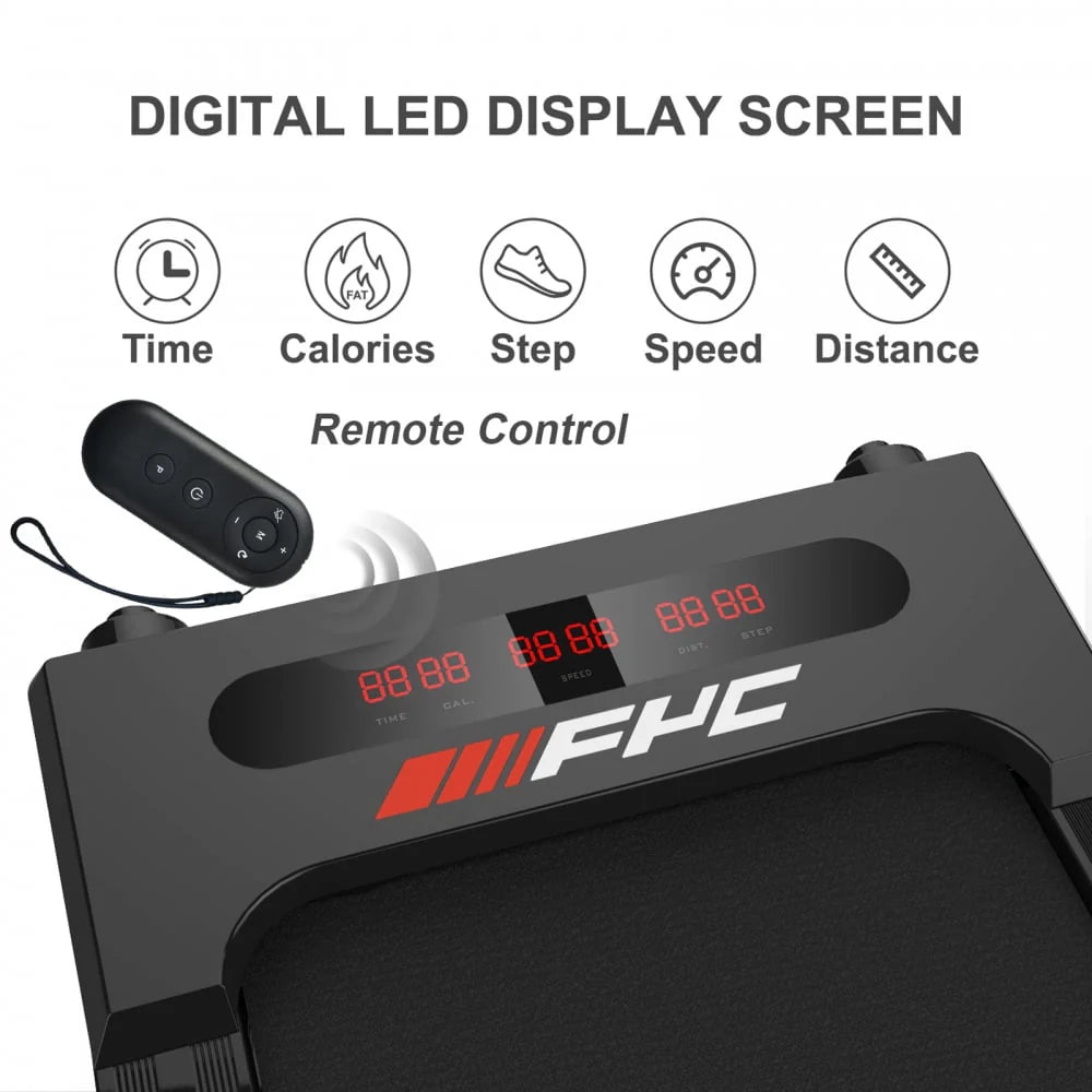 Folding Treadmill with Incline 2.5HP for Home, Bluetooth & Heart Rate Sensor U3414