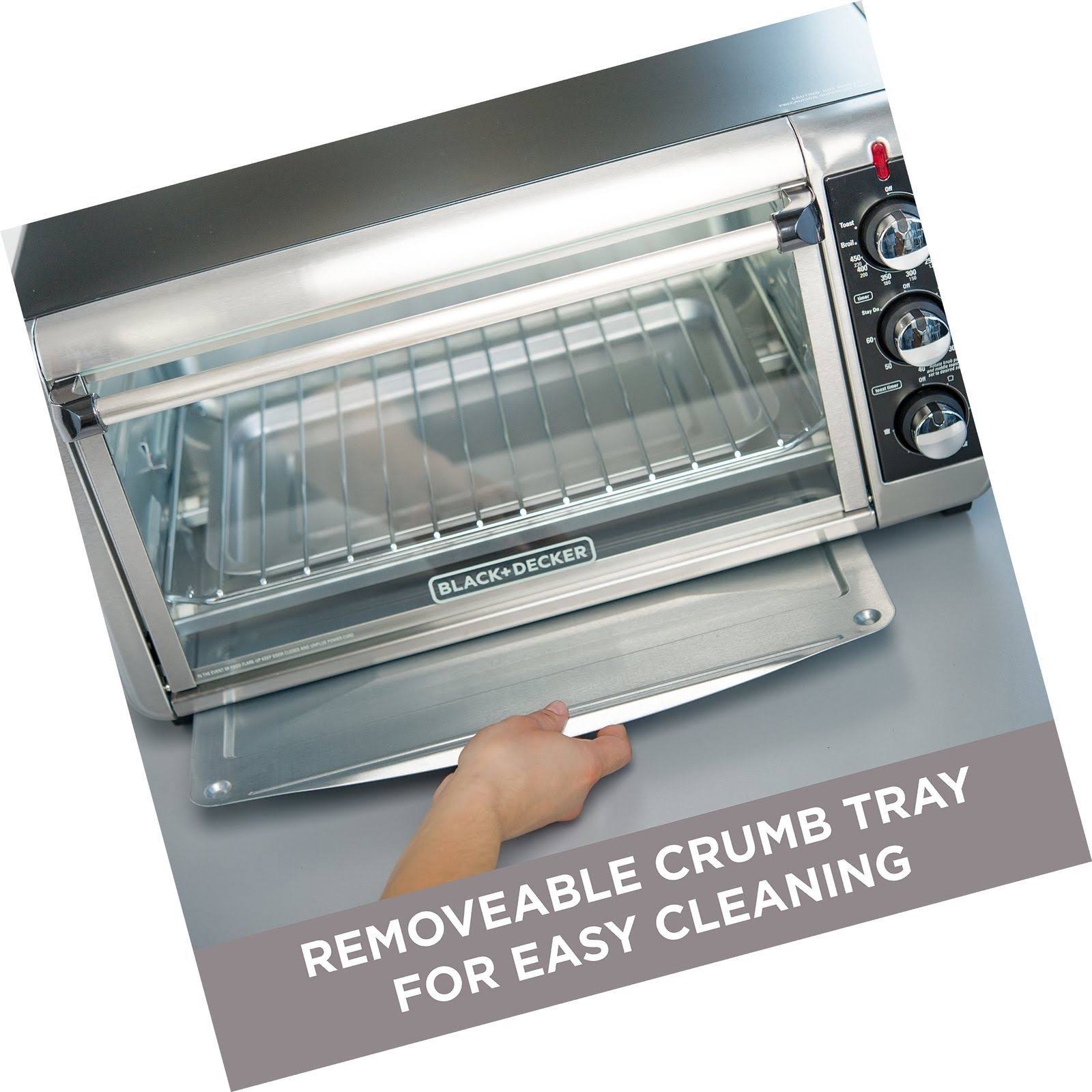Black+decker TO3250XSB 8-Slice Convection Toaster Oven W32574