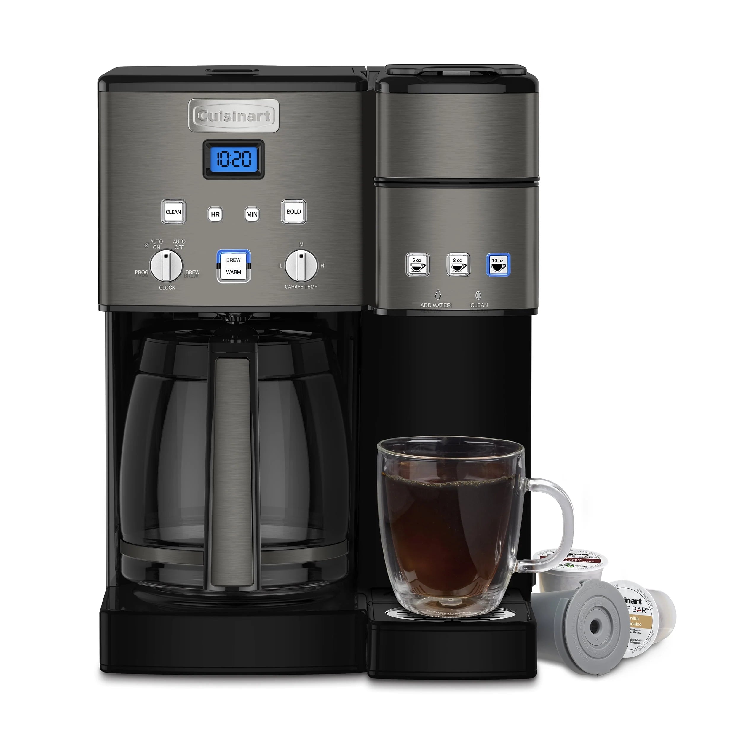 Cuisinart Coffee Center 12 Cup Coffeemaker and Single-Serve Brewer W466965