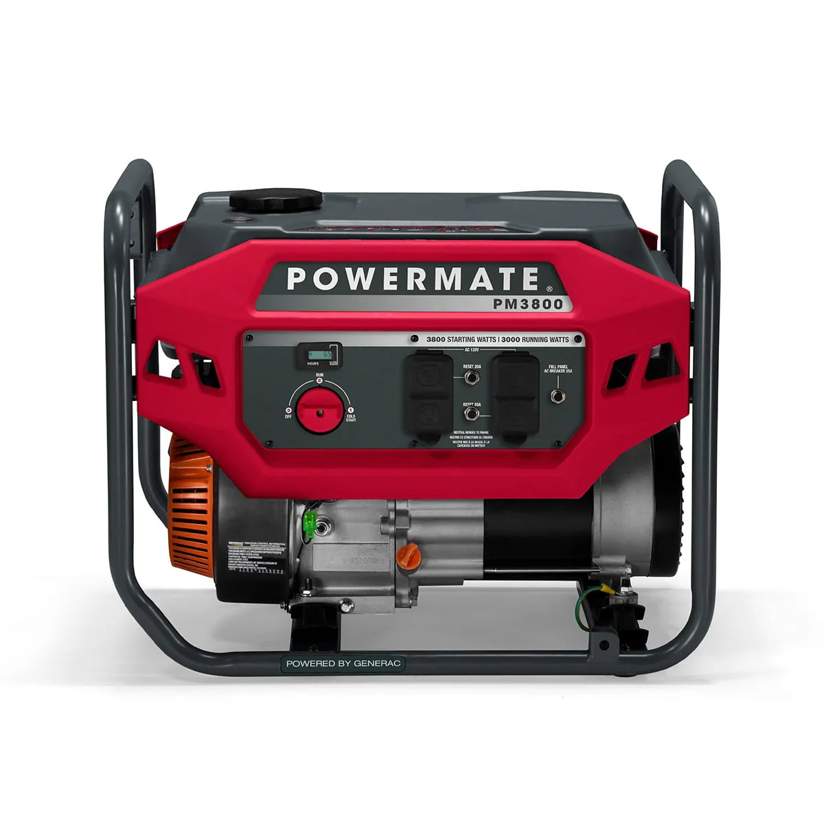 Powermate PM3800 3800 Watt Gas Powered Portable Generator with COSense E40164