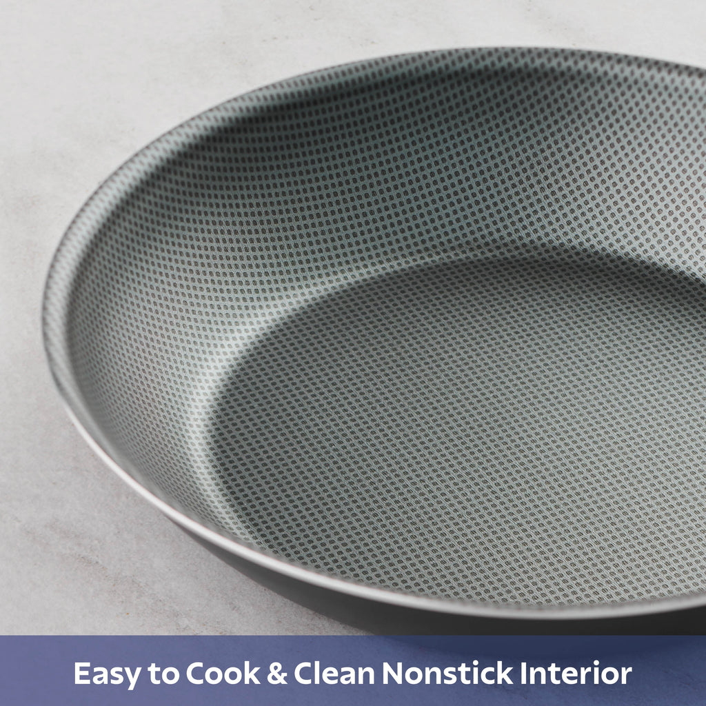 Tramontina Primaware 18 Piece Non-stick Cookware Set, Steel Gray X6646