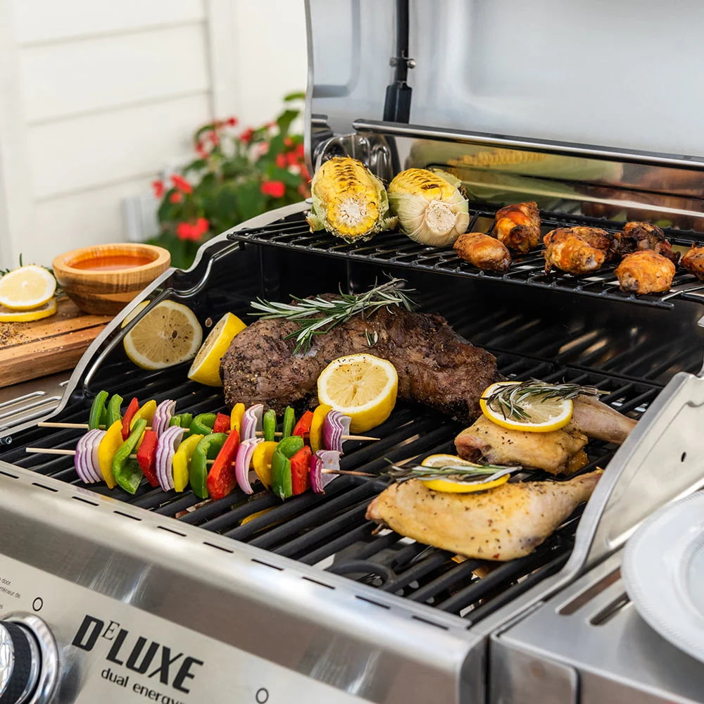 Nexgrill Deluxe 2-Burner Propane Gas Grill with Foldable Shelves L452