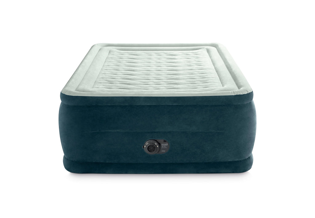 Intex Dream Lux Pillow Top Dura-Beam Airbed Mattress with Internal Pump, Full B359