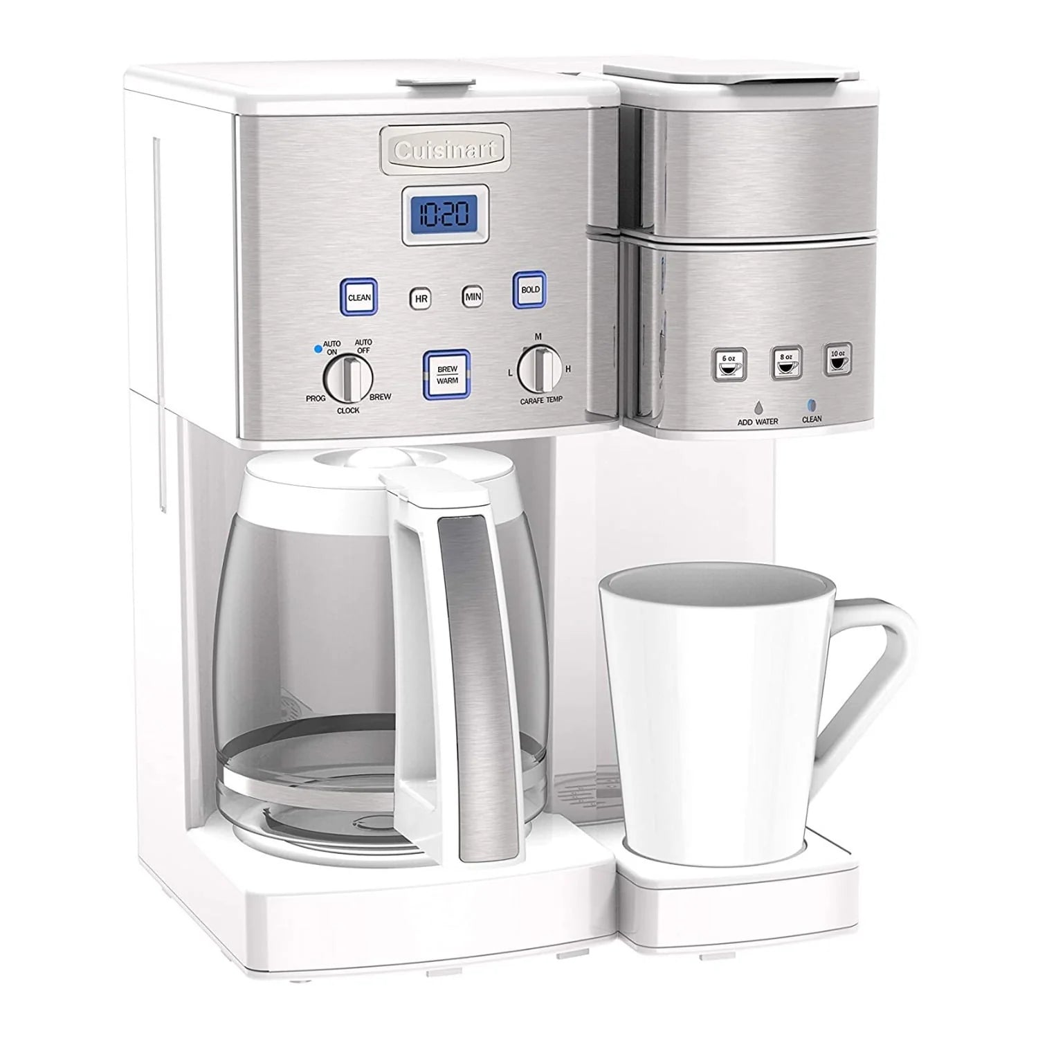Cuisinart Coffee Center 12 Cup Coffeemaker and Single-Serve Brewer W466965