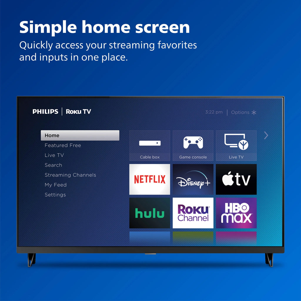 Philips 50" 4K Ultra HD Roku Smart LED TV C19241