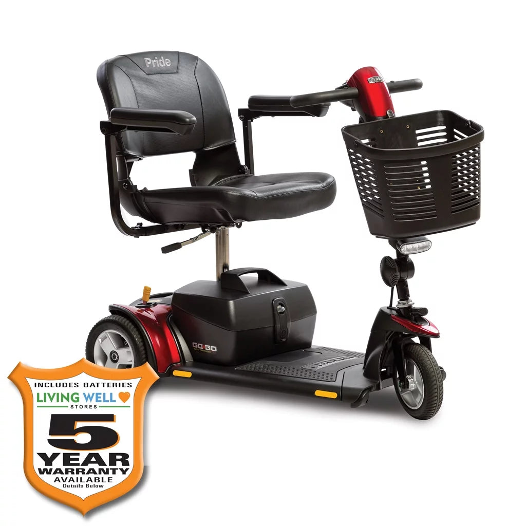 Pride Mobility GoGo Elite Traveller Plus 3 Wheel Scooter G641
